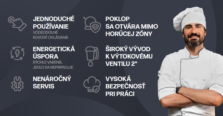 elektrické varné kotly