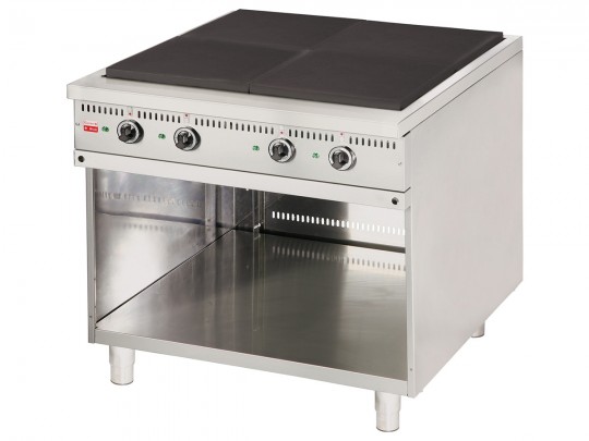 Electric stoves with base