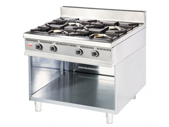 Gas stoves with base